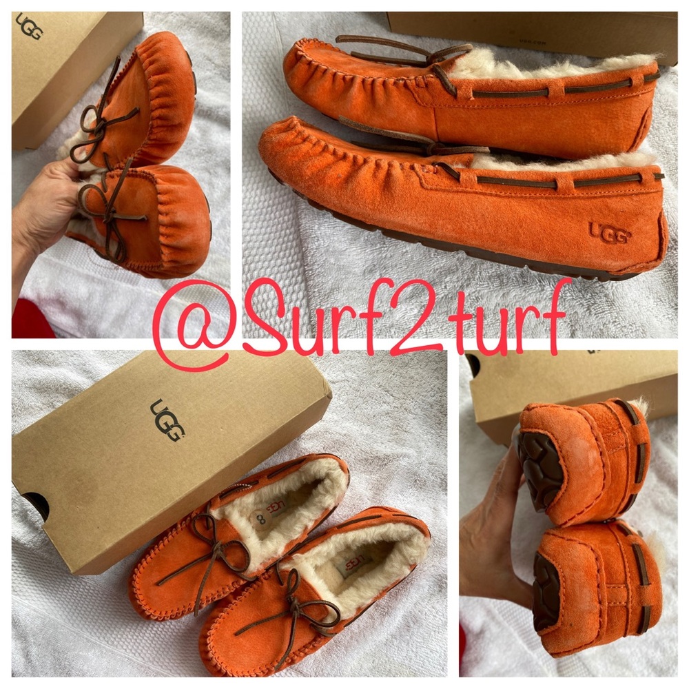 Uggpure Wool Lining Loafers Size 8